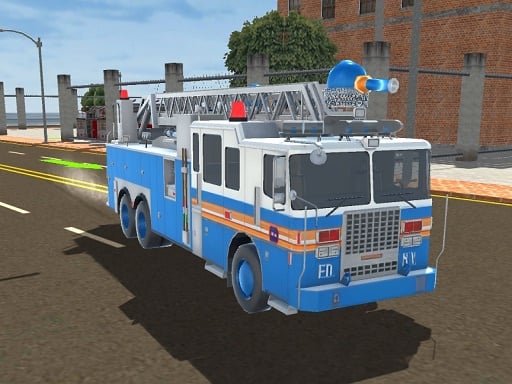 Fire Truck Driving Simulator 2024